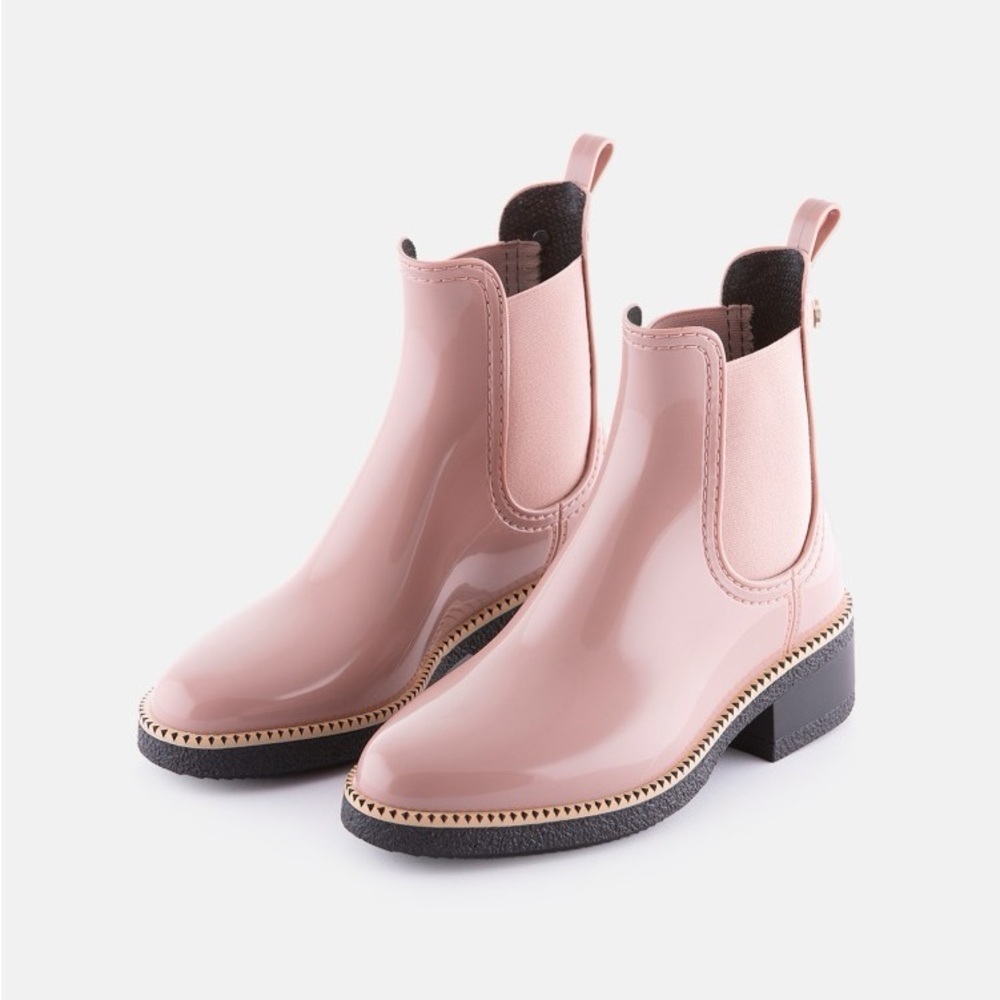 Lemon Jelly Ava Rose Vegan Pink Ankle Boots. Size 7. New - Picture 8 of 11